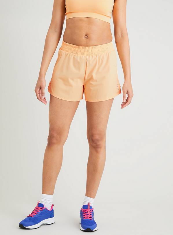 Active Orange Woven Shorts 16